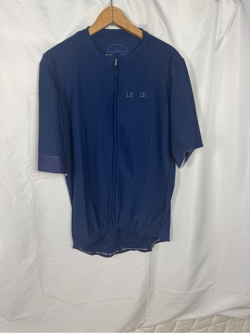 LE COL Men’s Navy Pro AeroShort Sleeve Cycling Jersey